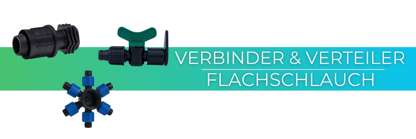 Irritec Verbinder und Kugelhähne